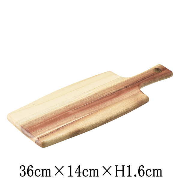 WOOD 35cmロングボード アカシア 木製食器 天然木 洋食器 おしゃれな業務用食器 お皿特大皿平皿