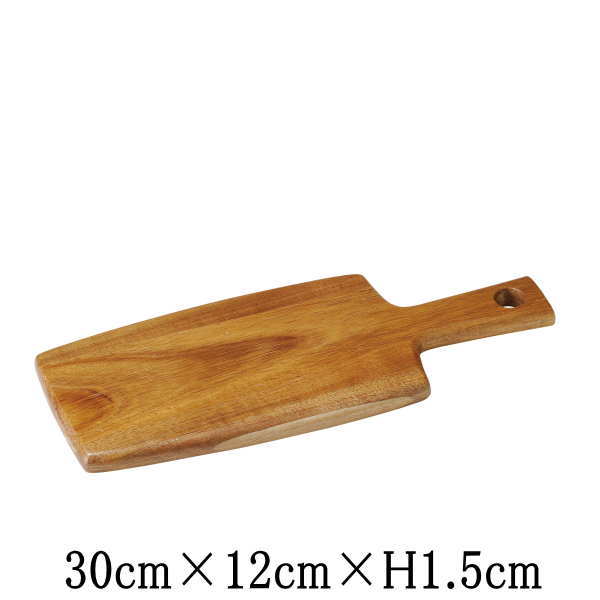 WOOD 30cmロングボード アカシア 木製食器 天然木 洋食器 おしゃれな業務用食器 お皿特大皿平皿