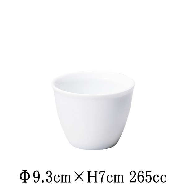 FINOフィノ　多用カップ　ピュアホワイト　日本製　国内産　そば猪口そばちょこ　酒器焼酎カップ焼酎ロック　陶器磁器の食器　おしゃれな業務用和食器　お皿小皿深皿