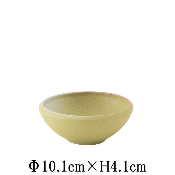 Rakuten - FINOフィノ　10cmボウル　デューンイエロー　小鉢　豆鉢　日本製　国内産　洋食器　おしゃれな業務用食器　お皿中皿深皿
