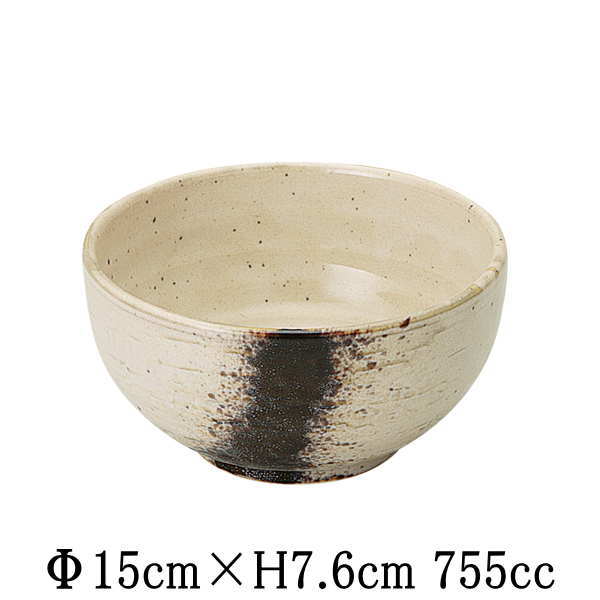 銀河 石目5.0丼 ボール ボウル どんぶり おしゃれ 和食器 美濃焼 国産 日本製