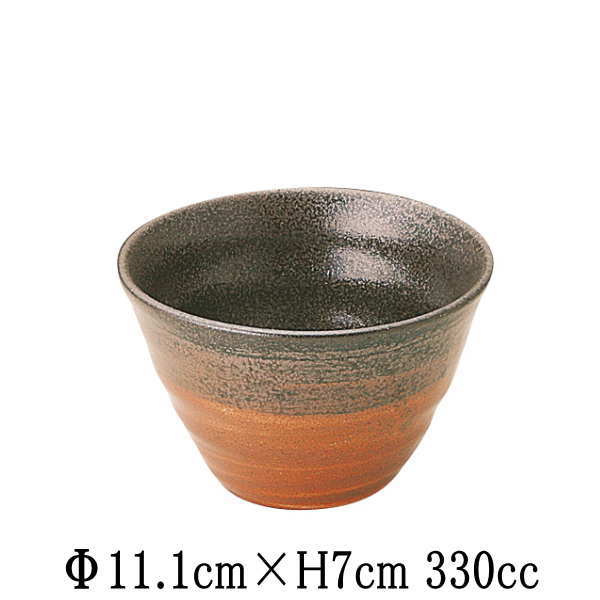 Mino Ware - 志野化粧　リップル碗小　お茶碗　飯碗　小鉢　日本製　国内産　和食器　おしゃれな業務用食器　お皿中皿深皿