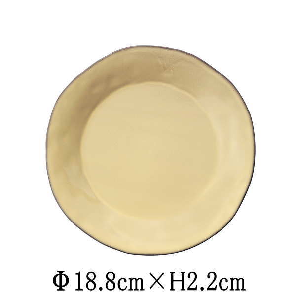 樂天商城 - LAFERMEラフェルム　19cmプレート　シナモンベージュ　日本製　国内産　洋食器　おしゃれな業務用食器　お皿中皿平皿