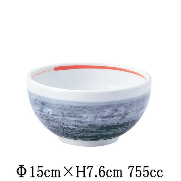Rakuten - 刷毛時雨　石目5.0丼　ボール　ボウル　どんぶり　おしゃれ　和食器　美濃焼　国産　日本製
