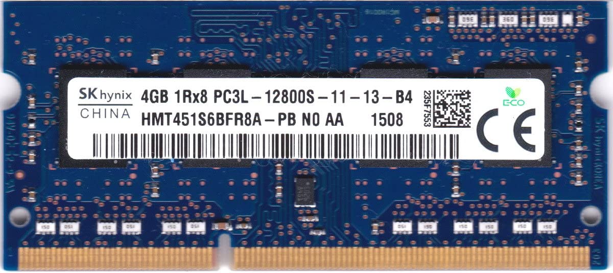 yVizSK hynix Hynix 204PIN PC3L-12800S 4GB SODIMM [HMT451S6AFR8A-PB]