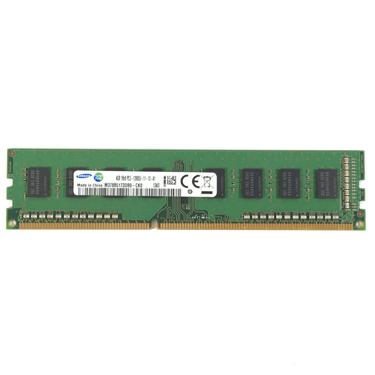 【新品】Samsung 4GB PC3-12800U 1600MHz DDR3 SDRAM デスクトップメモリー M378B5173DB0-CK0