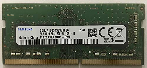 yVizSAMSUNG ORIGINAL TX PC4-25600 DDR4-3200 8GB m[gPCp 260pin Unbuffered SO-DIMM M471A1K43EB1-CWE