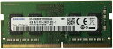 SAMSUNG PC4-19200 (DDR4-2400) 4GB 1Rx16 PC4-2400T-SC0-11 SO-DIMM 260pin ノートパソコン用メモリ 型番：M471A5244CB0-CRC 片面実装 (1Rx16)