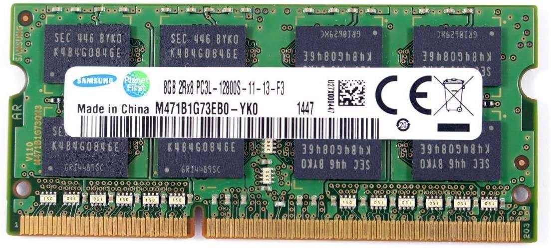 ڿʡSamsung8 GB 2rx8 pc3l-12800s-11-13-f3 Ram m471b1g73eb0-yk0