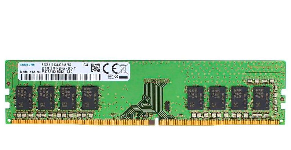 SAMSUNG ORIGINAL サムスン 純正PC4-21300 DDR4-2666 8GB (1024Mx8)デスクトップ用メモリ 288pin Unbuffered DIMM M378A1K43DB2-CTD バルク品