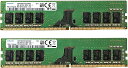 【新品】Samsung 16GB (2x8GB) DDR4 2666MHz DIMM PC4-21300 UDIMM Non-ECC 1Rx8 1.2V CL1...