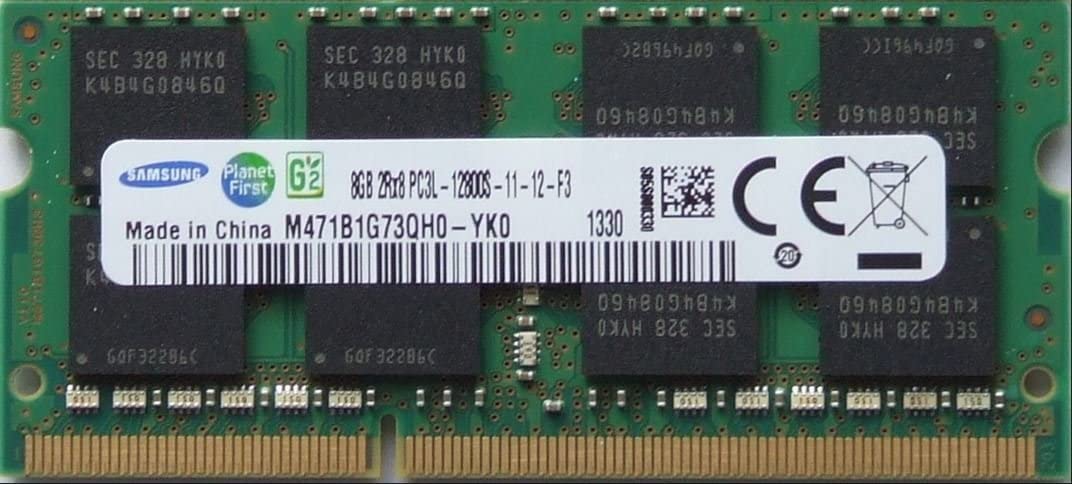 【新品】サムスン純正 PC3-12800(DDR3-1600) SO-DIMM 8GB ノートPC用メモリ DDR3L対応モデル （電圧1.35V ＆ 1.5V 両対応)
