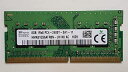 【新品】SK hynix PC4-19200S (DDR4-2400T) 8GB SO-DIMM 260pin ノートパソコン用メモリ HMA81GS6AFR8N-UH･･･