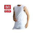 B.V.D GOLD 丸首スリーブレス G213 ホワイト サイズM/L 管理番号012401 下着 インナー(4)