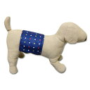 \5月9日20時より500円OFF+P3倍/ 犬服 マナーベルト コバルト(超小型犬 小型犬 中型犬用)【送料無料】マナーバンド マナーパンツ 犬の服 介護用品...
