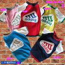 \本日最終300円オフ/ 犬服 スポーティー・カラーTシャツ ( 大型犬用 ) 【犬の服2点購入で送料無料】