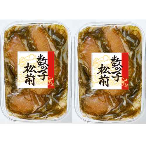 【エントリーでP5倍 今だけクーポン配布中】 福岡 紀久屋 数の子 松前漬け 贅沢 60...