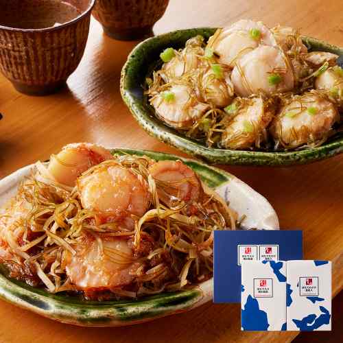 類似商品はこちら福岡 博多 紀久屋 ほたて 数の子 明太 松前6,100円福岡 博多紀久屋 ほたて入り 明太松前 2207,600円福岡 博多紀久屋 無着色 明太子 数の子松前セ7,600円福岡 博多紀久屋 秋鮭明太 ぴり辛 柚子 オク6,100円福岡 紀久屋 数の子 松前漬け 贅沢 600g7,400円福岡 博多 紀久屋 無着色 辛子明太子 熟成 4,700円福岡 博多紀久屋 無着色 辛子明太子 220g7,100円いか明太 200g イカ明太子 辛子明太子 博4,300円福岡 博多 鳴海屋 無着色 辛子明太子 和え物8,000円新着商品はこちら2026/8/26＼エントリーでP3倍！更に最大1000円OFF78,900円2026/8/26＼エントリーでP3倍！更に最大1000円OFF176,800円2026/8/25＼エントリーでP3倍！更に最大1000円OFF26,400円再販商品はこちら2026/8/26＼エントリーでP3倍！更に最大1000円OFF3,710円2026/8/26＼エントリーでP3倍！更に最大1000円OFF3,460円2026/8/26＼エントリーでP3倍！更に最大1000円OFF5,330円Powered by EC-UP2026/08/26 更新★☆ 福岡 博多紀久屋 豪華ほたて珍味セット ☆★食卓を彩る2種の海の幸！絶品ほたて明太松前＆ほたてわさび【贅沢な二重奏！ほたて明太松前】● 旨みが凝縮された国産ほたてがごろり！● 辛子明太子のつぶつぶ感とピリ辛がたまらない！● いか・昆布と織りなす奥深い松前漬けの味わい。● ご飯が止まらない、至福の逸品です。【爽やかな風味！ほたてわさび昆布入り】● 厳選されたほたての優しい甘み。● 茎わさびのツンとくる香りが食欲を刺激！● 昆布の旨みが溶け込んだ、上品な和の珍味。● お酒のお供にも最適、大人の味わいです。博多の老舗「紀久屋」が贈る、こだわりの海の幸をぜひご家庭でご堪能ください！（冷凍でお届けしますので、いつでも新鮮な味わいをお楽しみいただけます。） DISM & Co. VISUAL GALLERY 辛子明太子のつぶつぶを加えたタレに、昆布やいか、ほたてをじっくりと漬込んだ松前漬けと、国産のほたてに昆布と茎わさびを加えタレにじっくりと漬込んだほたてわさびのセットです。2種類の旨味をお楽しみいただけます。■配送不可地域：離島は配送不可■温度帯：冷凍■アレルゲン表示：（義務8品目）小麦、乳成分、カニ■アレルゲン表示：（推奨20品目）イカ、サバ、大豆、鶏肉■賞味期限：60日(最低保証：お届け先様へ賞味期限の1/3日以上確保できた状態でお届け)■規格：ほたて入り明太松前220g、ほたてわさび昆布入り220g■(mm)：220×280×40■ギフト対応：・ギフト包装：×・二重包装：×・熨斗対応：〇・のし表書き：〇・のし名入れ：〇■発送の目安：ご注文後（決済確認後）、5営業日以内の発送予定。