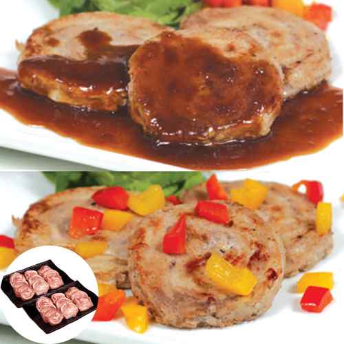 【エントリーでP5倍★更に！クーポン配布中】 鹿児島黒豚 純粋バークシャー種 ミニロールステーキ 50g×20個 伝統の味 柔らかジューシー お箸で切れる ご家庭 ギフト ddiissmm-10039611 DISM & Co. パッケージ画像