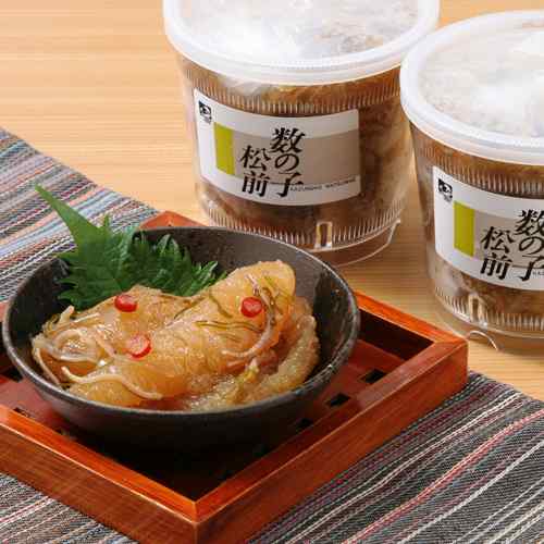 北海道 道南伝統 大ぶり数の子 松前漬け 300g×2 ご飯のお供 酒の肴 おせちにも 冷凍