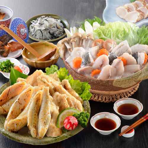 関とら本店 ふぐ 豪華詰合せ とらふぐ シロサバフグ 一夜干し 唐揚げ たたき ふぐ...