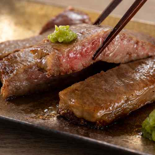 熊本県産 和王 黒毛和牛 ロースステーキ 250g×2枚 霜降り とろける贅沢 肉ギフト 御歳暮 お歳暮 お中元 贈答 ddiissmm-10041685 DISM & Co. サンプル画像2