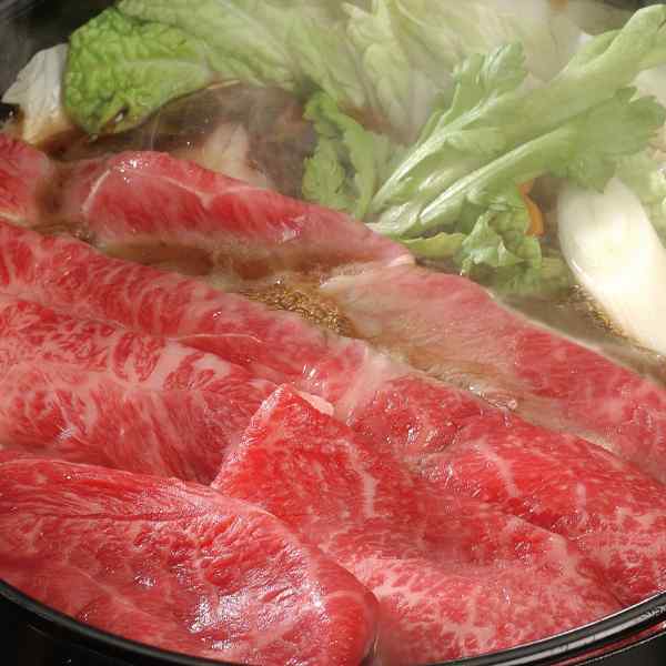 【エントリーでP5倍★更に！クーポン配布中】 近江牛 すき焼き 松喜屋 黒毛和牛 国産和牛 300g モモ バラ すきやき 牛肉 肉 お取り寄せ グルメ 高級 ギフト 贈り物 贈答 内祝い 御礼 お歳暮 お中元 敬老の日 父の日 母の日 熨斗 のし
