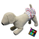 \5月9日20時より500円OFF+P3倍/ 犬服 マナーパンツ マルチカラーライン(超小型犬 小型犬 中型犬用)サニタリーパンツ 【犬の服2点購入で送料無料】...