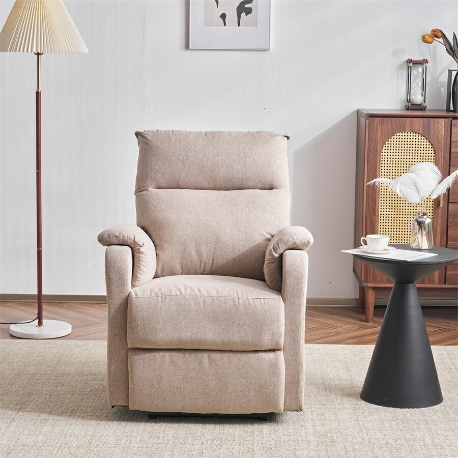 【ブラックフライデー ★激安15%OFF】リクライニングソファー 電動リクライニングソファ オットマン一体型 1人掛け USBポート付き 電動ソファ モーションソファー 耐圧分散 電動ソファー スマホ充電可 リクライニングチェア