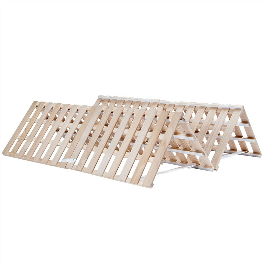 20％OFFすのこベッド折りたたみ...