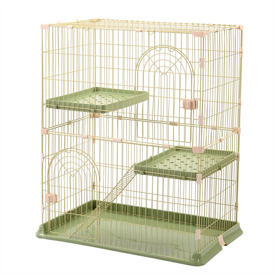 おしゃれ 猫 ケージ キャットケージ 2段 猫ゲージ おしゃれ キャットハウス ネコ ハウス 多段 留守番 ..