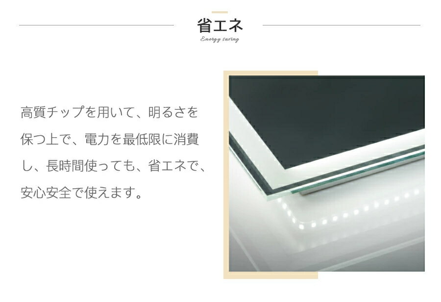 【マラソン首日★15%OFF×P5倍】壁掛けミラー 鏡 女優ミラー 浴室鏡 led ミラー 曇り...