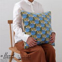 CO圧縮クッション 中材入り リバティプリント 使用 45×45cm コーデュロイ 花柄 かわいい【フローレットロンドン】【返品・交換不可】