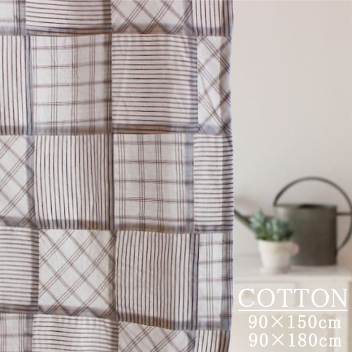 インド綿パッチワーク （綿100％） タペストリー 95×150cm・ 95×180cm【ピエーガ】【返品・交換不可】