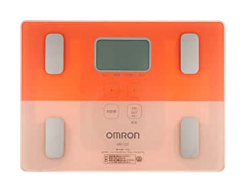オムロン 体重体組成計 HBF-225-PK ピンク 自動認識機能 体脂肪率 内臓脂肪レベル BMI 4人分データ 100g単位 カラダスキャン 送料無料