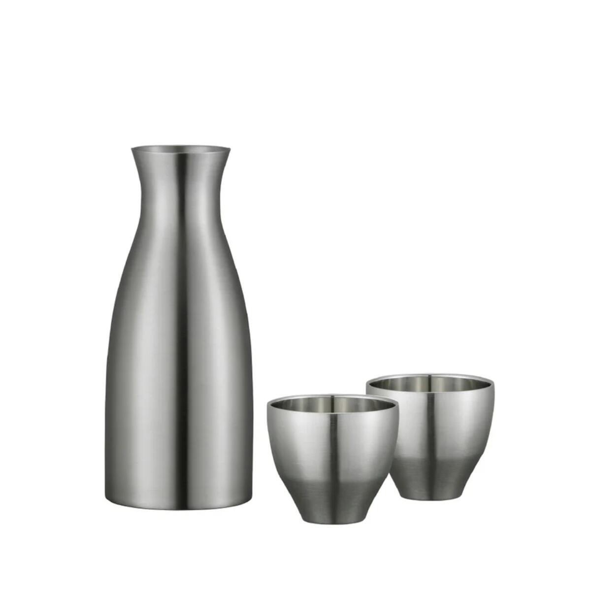 ピーコック魔法瓶 酒器セット ACF-38XA ステンレス 【おうち居酒屋シリーズ】