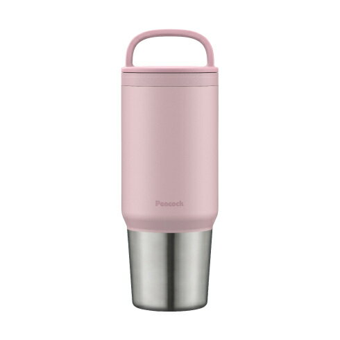 樂天商城 - ピーコック魔法瓶工業 ステンレスボトル マグタイプ 800ml AEF-80 PP パウダーピンク