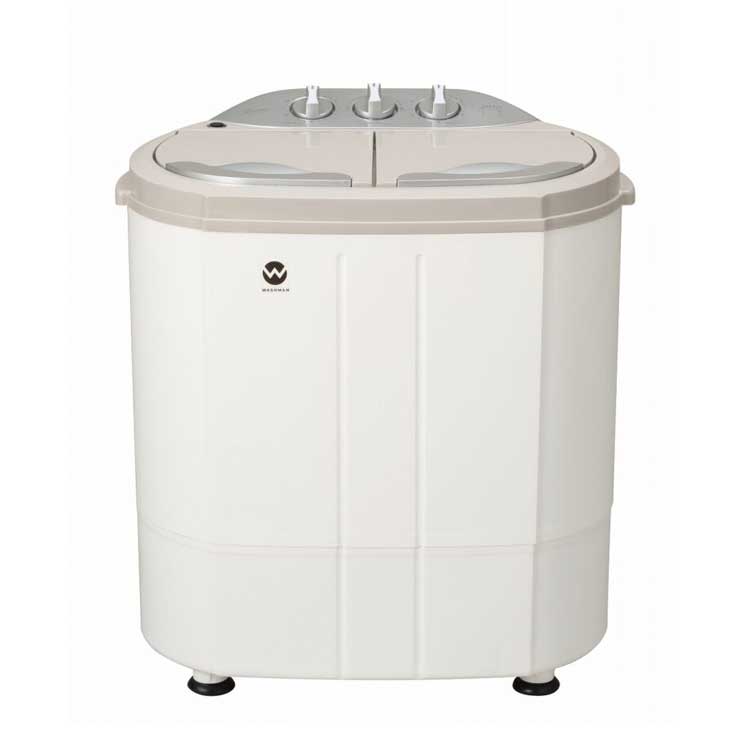 シービージャパン 2槽式洗濯機 ウォッシュマン TOM-5W ホワイト 分け洗い洗濯 送料無料