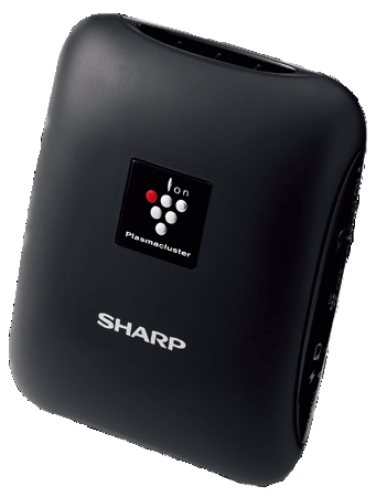 SHARP シャープ IG-NM1S-B モバイル用イオン発生機 プラズマクラスター25000搭載 消臭 コンパクト ブラック系 USB充…