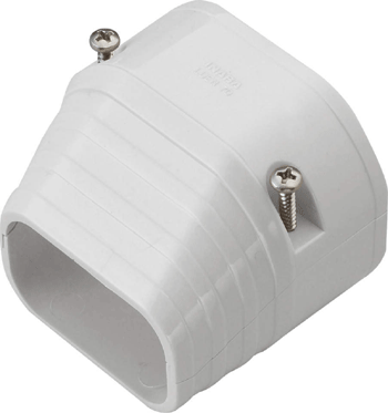 因幡電工　端末カバー　ホワイト　白　LDシリーズ　LDEN-70-W　LDEN70W 機器接続部用