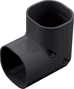 因幡電工　スリムコーナー立面90°　ブラック　黒　SDシリーズ　SC-100-K　SC100K　イナバ　立面90°曲り