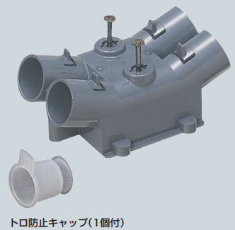 樂天商城 - 未来工業　ダブル送りエンド　4方出　CD管用　CDE-22W2　10個
