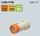 未来工業 コンビネーションカップリング CDMFS-14G CD管⇔PF管