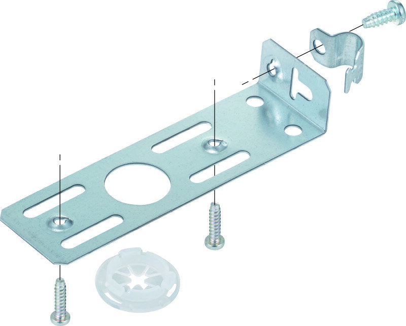 ネグロス電工 吊りボルト用感知器取付金具 HKF9 10個