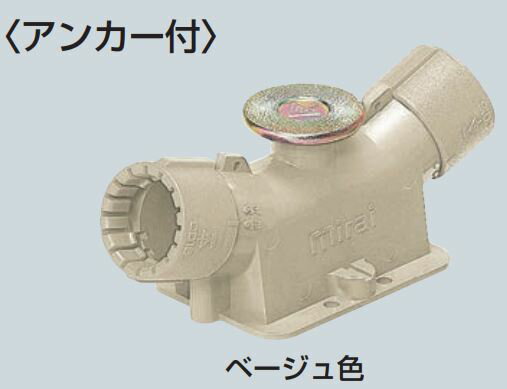 樂天商城 - 未来工業　送りエンド(PF管用)　アンカー付　MFSE-16WGA3 10個