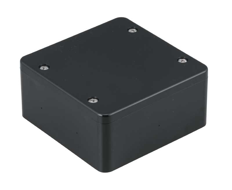 未来工業 PVKボックス（防水タイプ） PVK-AOPK ノック無し 中形四角(浅型) ブラック