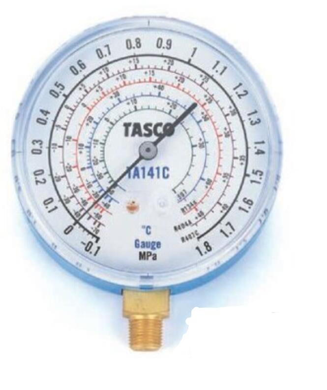 Rakuten - タスコ　R404A、R407C、R507A、R134a用高精度圧力計/連成計　TA141C