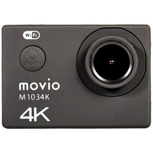 ナガオカ WiFi機能搭載 高画質4K Ultra HD アクションカメラ movio M1034K [4K対応]