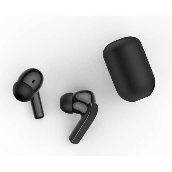 カシムラ フルワイヤレスイヤホン ノイズキャンセリング対応 BL-113(BK) ブルート...