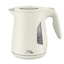 T-fal ティファール 電気ケトル 1.2L アイボリー ジャスティン ロック KO590AJP